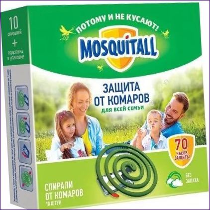 Spiral Mosquitall Beskyttelse for hele familien