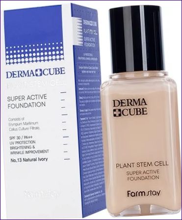 Farmstay Dermacube plante stamcelle super aktiv foundation, SPF 30