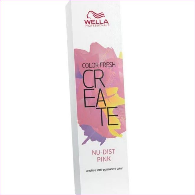 Wella Professionals Kremfarge Fresh Create, en nyanse Av Pulveraktig rosa