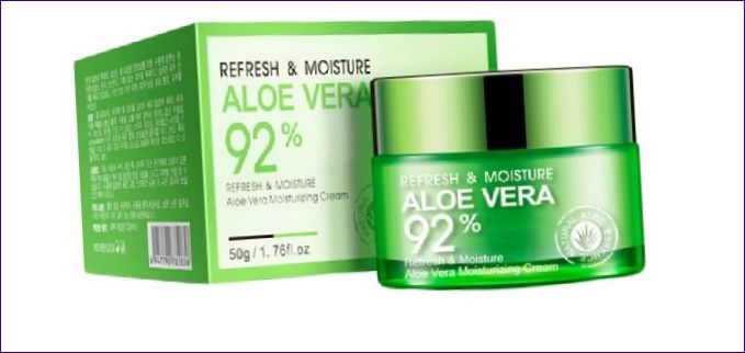 BioAqua Aloe Vera 92% kremgel til ansikt og hals